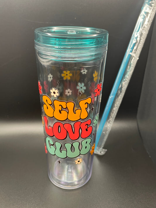 Motivational Skinny Tumbler