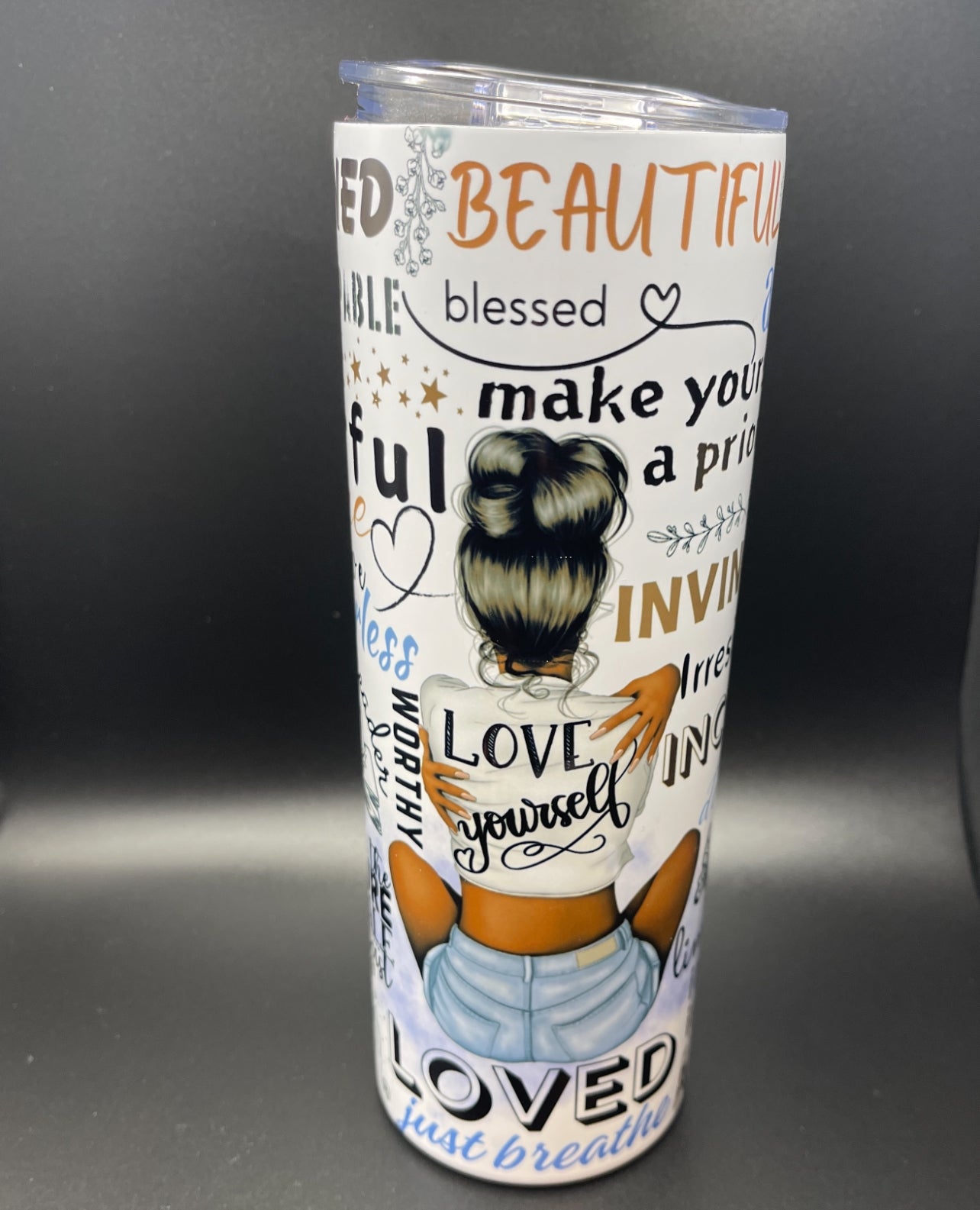 20.oz "LOVED" Skinny Tumbler